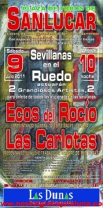 Actuación de Ecos del Rocío y Las Carlotas