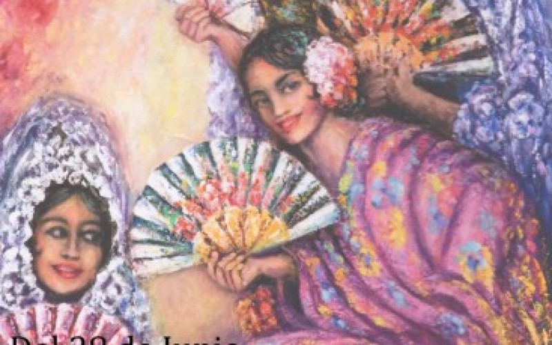 Exposición de pinturas de Pepe Delgado