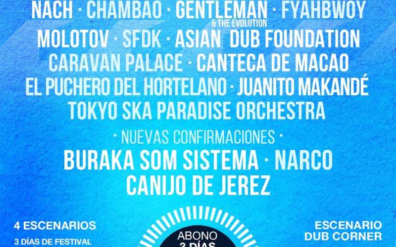 #ALRUMBOFEST2015 Ciudad de la Música. 16, 17 y 18 de julio en Chipiona