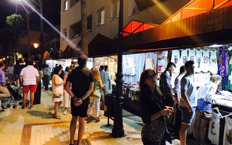 Feria de la artesanía en Rota