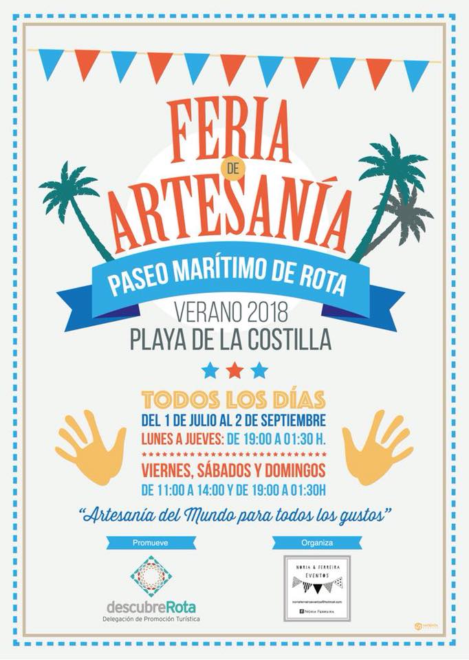 Feria de la artesanía en Rota