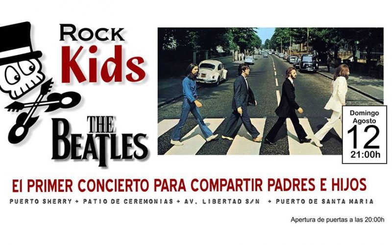 Concierto de Rock Kids The Beatles en el Puerto de Santa María