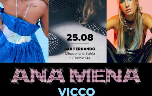 Ana Mena, Vicco, Paula Koops en concierto en SAN FERNANDO (Cádiz) – BAHIA SOUND 2023